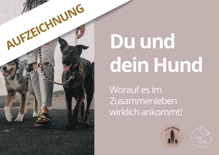 Webinaraufzeichnung – DU UND DEIN HUND